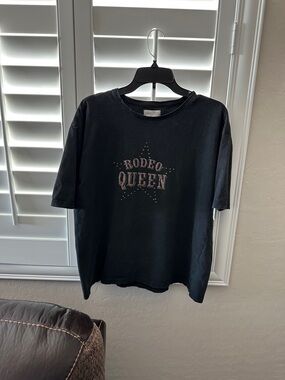 APRICOT Black 'Rodeo Queen' Graphic T‑Shirt